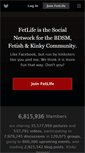 Mobile Screenshot of fetlife.com
