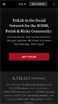 Mobile Screenshot of catmistress.fetlife.com